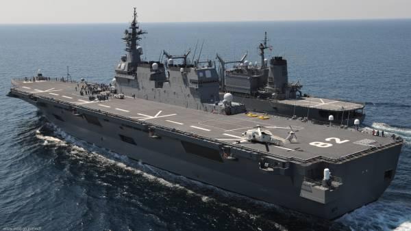 日本海自"伊势"号准航母 资料图丨日本防卫省