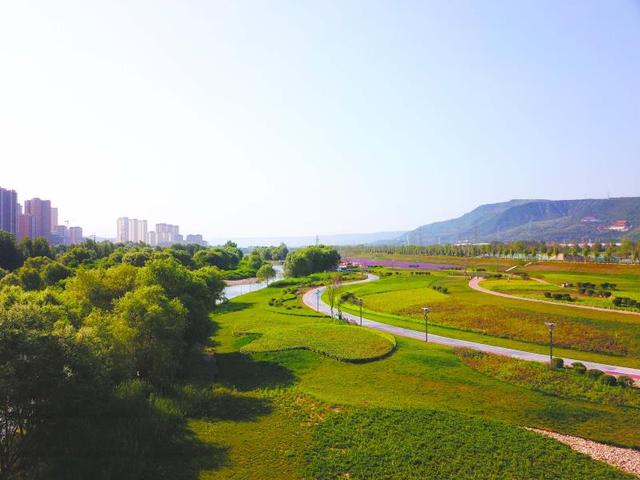 西安:灞河左岸生态公园国庆正式对外开放