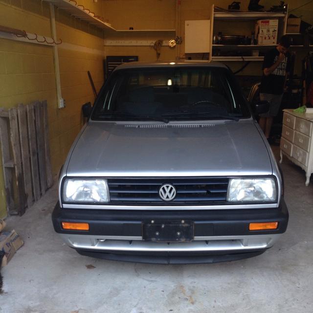 1990年大众捷达翻新改装:陪伴30年的车 想要放弃真是太难了