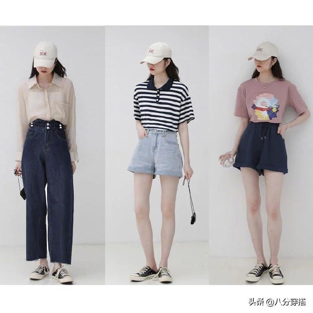 休闲舒适的夏季日常穿搭指南!t恤裙凉爽简约,随性自然又洋气