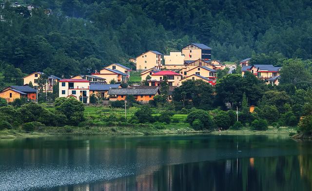 的温汤镇水口村——一个看得见青山,留得住绿水,记得住乡愁的小村落