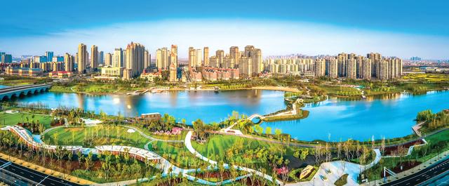 肥东全面融入主城区 东部新城面貌焕发新容颜