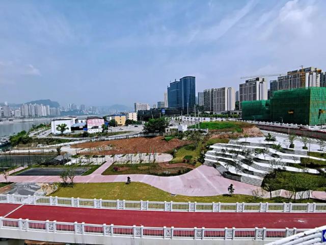 快了!万州这座大型公园就要完工啦