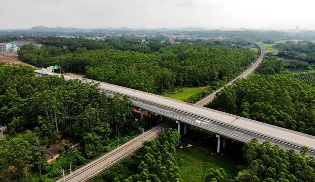 全线52座桥!玉林这条高速的路桥风景极好,你可能没见过