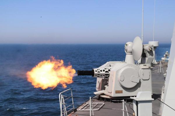 海军某驱逐舰支队组织舰艇开展多课目实战化训练