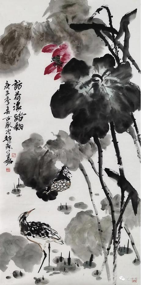 名家风采——赵子磊大写意国画鉴赏