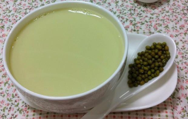 绿豆豆浆的做法—夏季