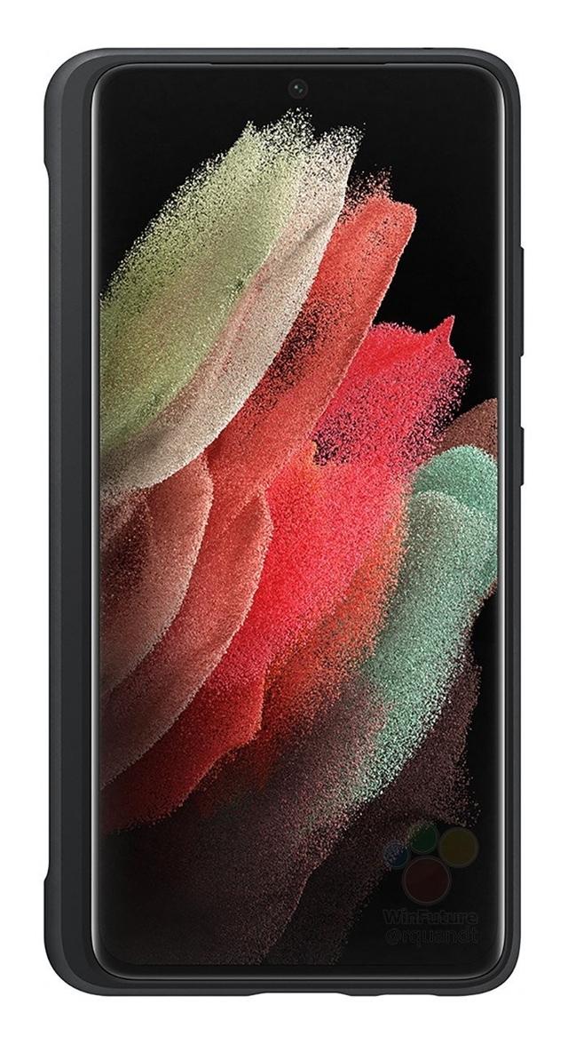 三星galaxys21ultra手写笔和官方保护壳配件图片提前泄露