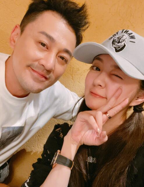 安以轩晒与林峯合照 两人十五年友谊惹人羡