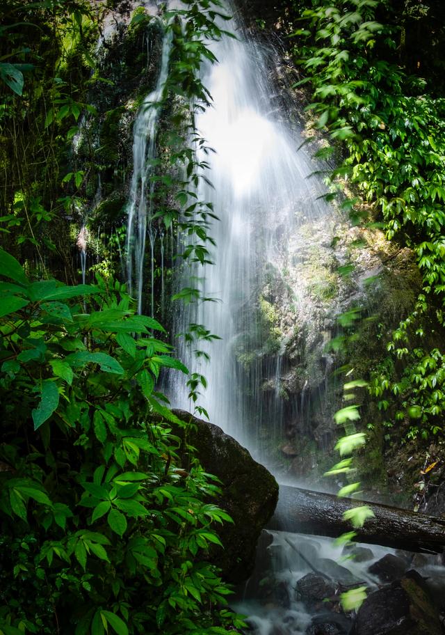 什邡石门洞:酷暑里的一溪清流