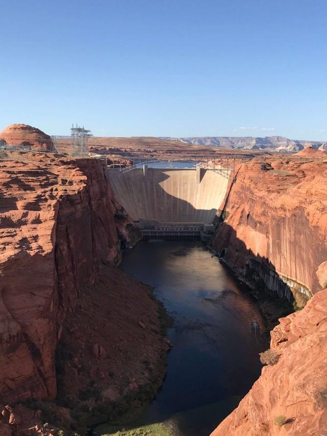 世界最壮观的拱形水坝,截断科罗拉多河,形成美国第二大人工湖