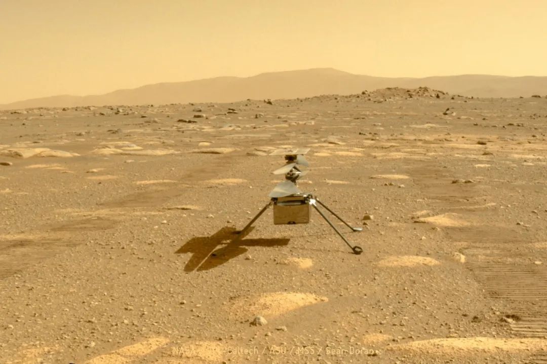 机智号四脚着地落在火星停机坪,瞄准4月11日首飞